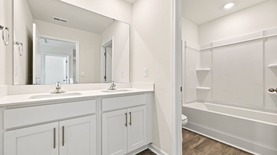 Furnished interior view inside a new home in Carter Ridge, Greenville (Image 12).