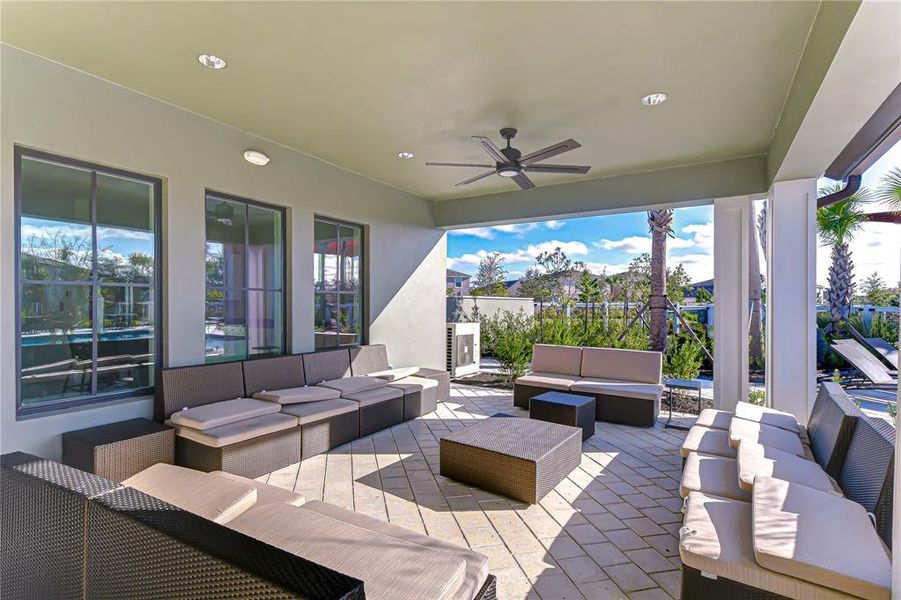 Exterior details and patio area of a home in , Zephyrhills (Image 28). Exterior details and patio area of a home in , Zephyrhills (Image 28).