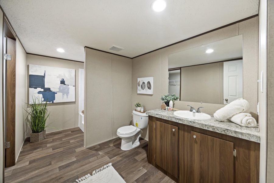 Furnished interior view inside a new home in , Ravenel (Image 14).