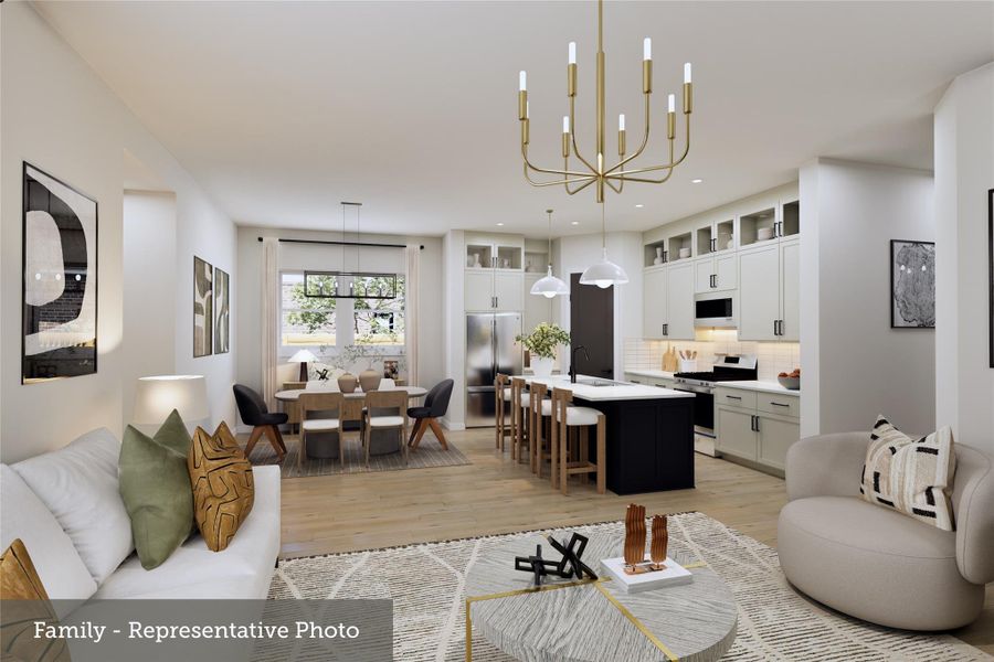 Furnished interior view inside a new home in Jubilee - Grove Row Collection, Hockley (Image 7).