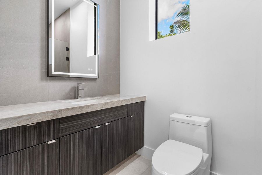 Furnished interior view inside a new home in , Parkland (Image 6).