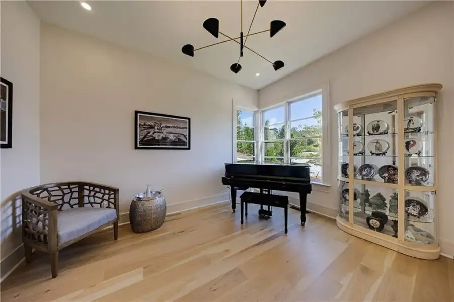 Furnished interior view inside a new home in , Sandy Springs (Image 43).