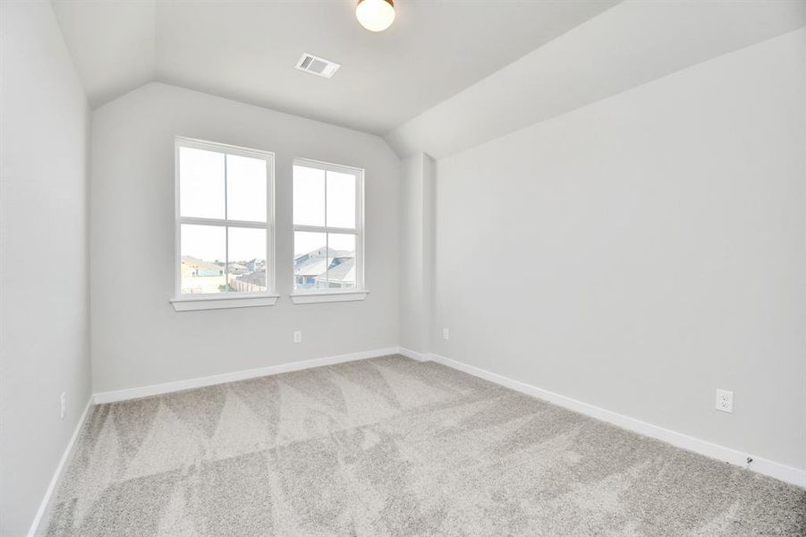 Another perspective of the secondary bedroom.