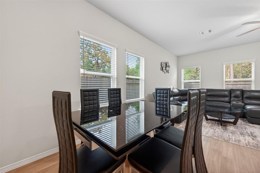 Furnished interior view inside a new home in , Tomball (Image 42).