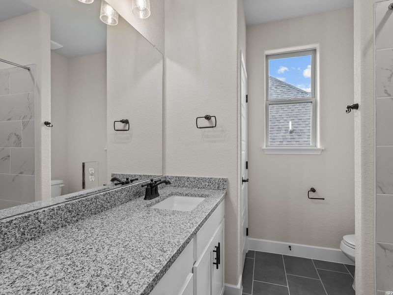 Furnished interior view inside a new home in The Reserve at Potranco Oaks, Castroville (Image 44).