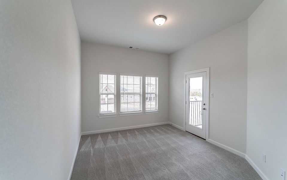 Spacious, unfurnished interior of a new home in Heath Golf & Yacht Club, Heath (Image 26). Spacious, unfurnished interior of a new home in Heath Golf & Yacht Club, Heath (Image 26).