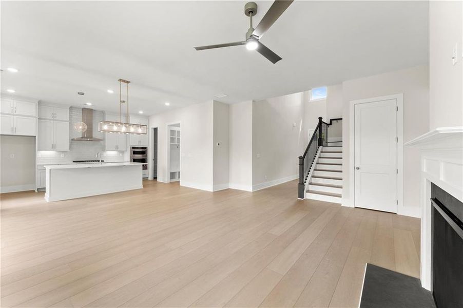 Spacious, unfurnished interior of a new home in Hillgrove Preserve, Powder Springs (Image 52).