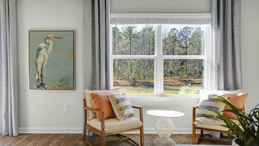 Furnished interior view inside a new home in Holly Oaks, Statesboro (Image 14).