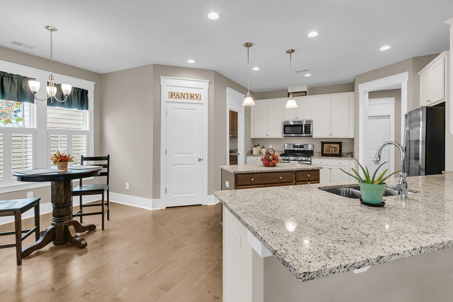 Furnished interior view inside a new home in , Summerville (Image 37).