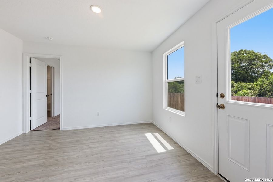 Spacious, unfurnished interior of a new home in Lodi Grove, Floresville (Image 26). Spacious, unfurnished interior of a new home in Lodi Grove, Floresville (Image 26).