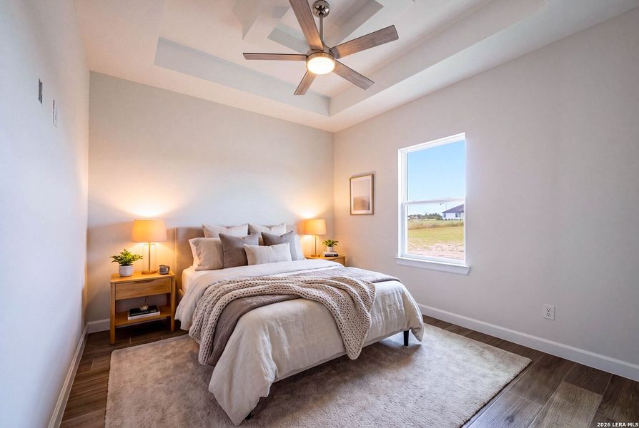 Furnished interior view inside a new home in , Floresville (Image 11).
