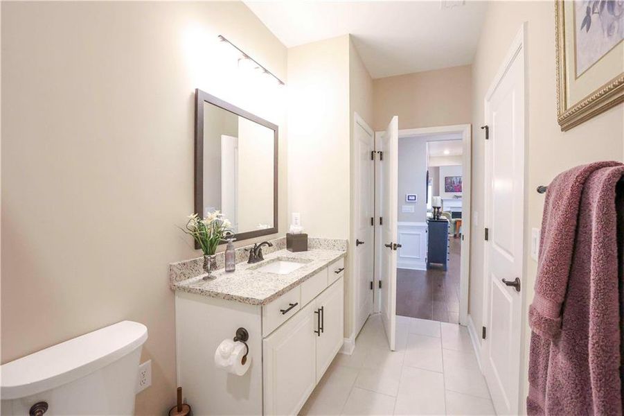 Furnished interior view inside a new home in , Cumming (Image 6). Furnished interior view inside a new home in , Cumming (Image 6).