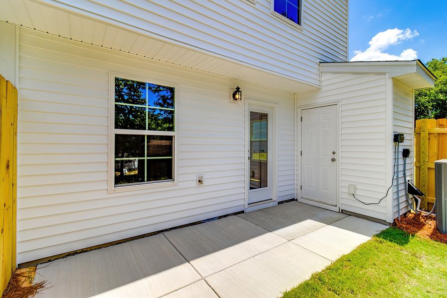 Exterior details and patio area of a home in Padgett Commons, Hopkins (Image 4). Exterior details and patio area of a home in Padgett Commons, Hopkins (Image 4).