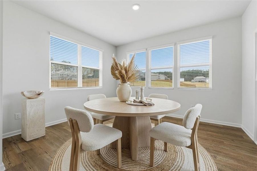 Furnished interior view inside a new home in , McDonough (Image 8).