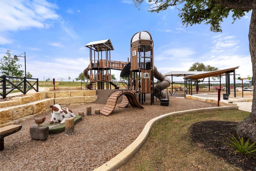 View of community play area