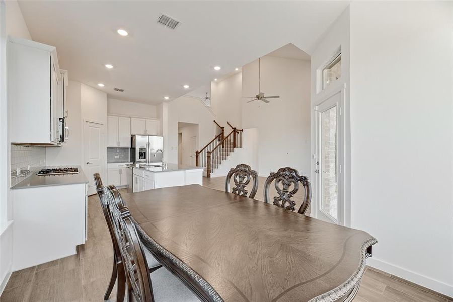 Furnished interior view inside a new home in Solterra, Mesquite (Image 12).