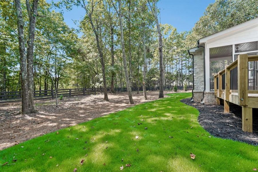 Exterior details and patio area of a home in , Cumming (Image 34).