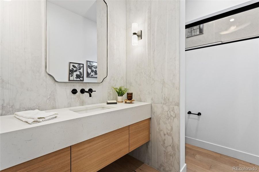 Furnished interior view inside a new home in , Denver (Image 9).