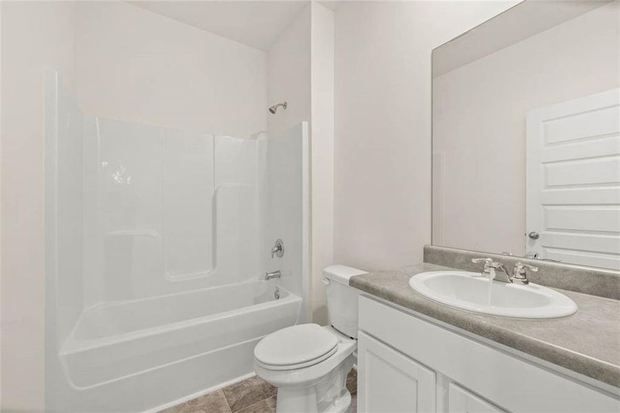 Furnished interior view inside a new home in Oakchase at Hampton, Hampton (Image 9). Furnished interior view inside a new home in Oakchase at Hampton, Hampton (Image 9).