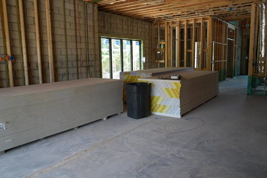 In-progress construction of a new home in , Orlando, FL (Image 14).