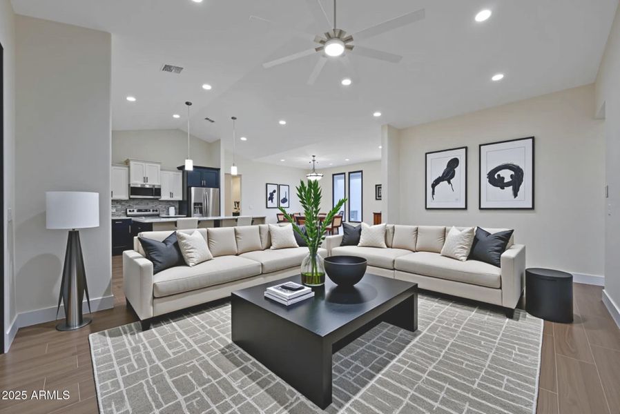 Great Room (virtually staged)