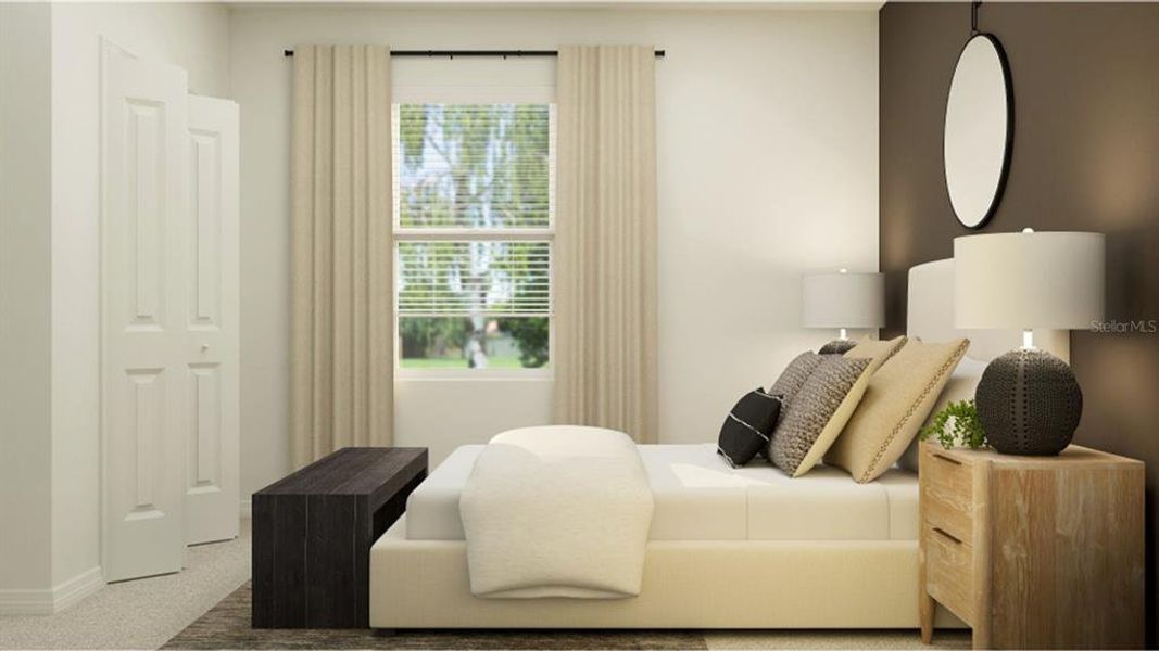 Furnished interior view inside a new home in , Eustis (Image 12).