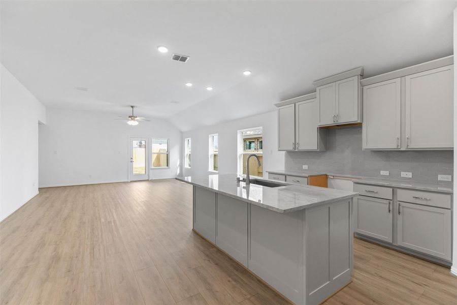 Furnished interior view inside a new home in Aldeana, Bonney (Image 6).