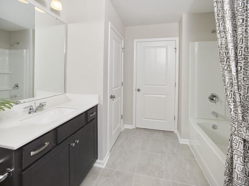 Furnished interior view inside a new home in Del Webb Charleston at Nexton, Summerville (Image 10).
