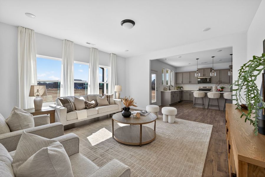 Furnished interior view inside a new home in Benson Village, Benson (Image 10).