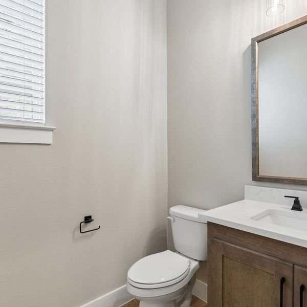 Furnished interior view inside a new home in Mosaic – 70′ Lots, Prosper (Image 37).