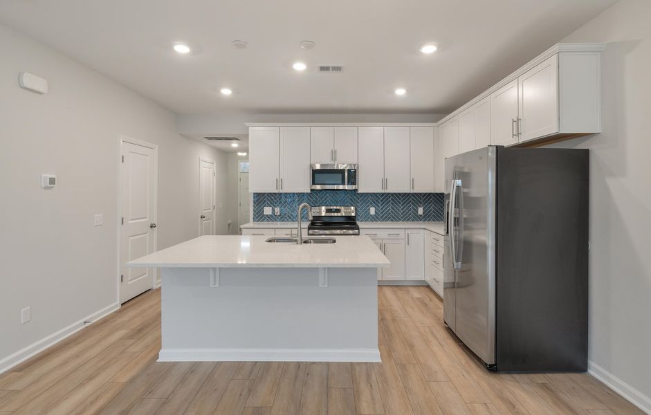 Furnished interior view inside a new home in The Landings at Montague, Goose Creek (Image 3).