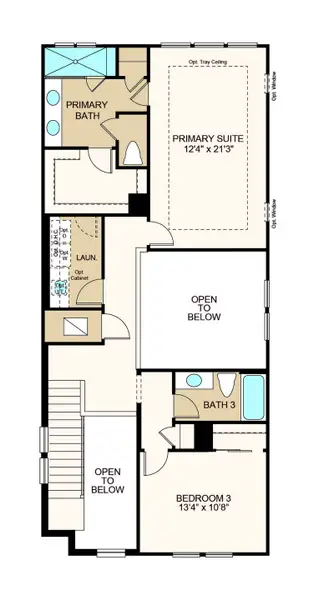 2D floor plan layout of this home in Harvest at Ovation, Winter Garden, FL (Image 4). 2D floor plan layout of this home in Harvest at Ovation, Winter Garden, FL (Image 4).