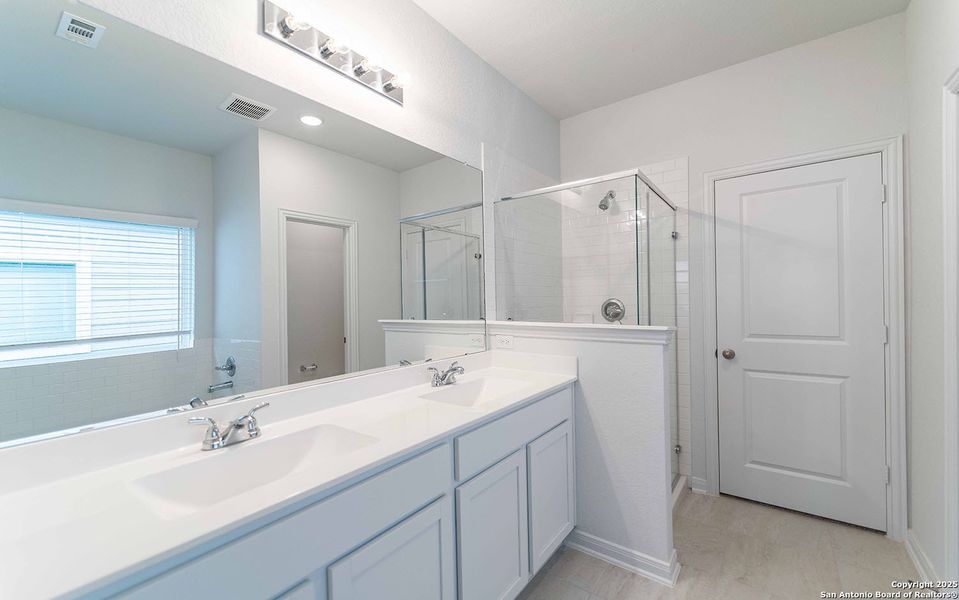 Furnished interior view inside a new home in Red Hawk Landing, San Antonio (Image 6).