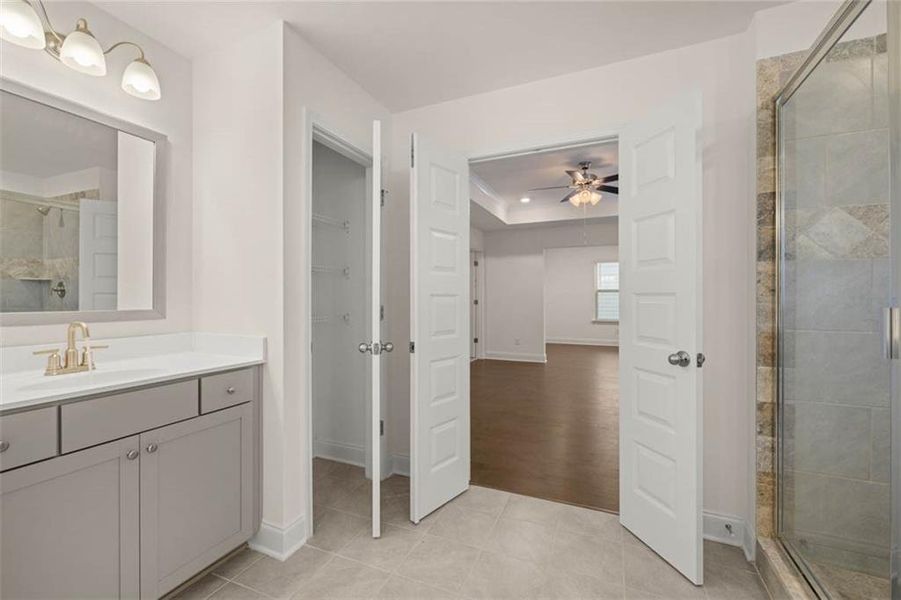 Furnished interior view inside a new home in Wildwood, Covington (Image 10).