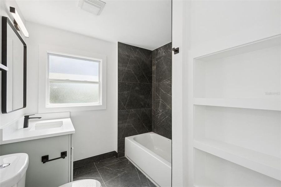 Furnished interior view inside a new home in , Sarasota (Image 16).