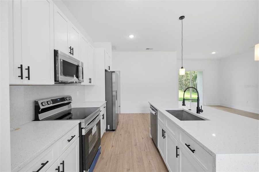 Furnished interior view inside a new home in , Ocala (Image 7).