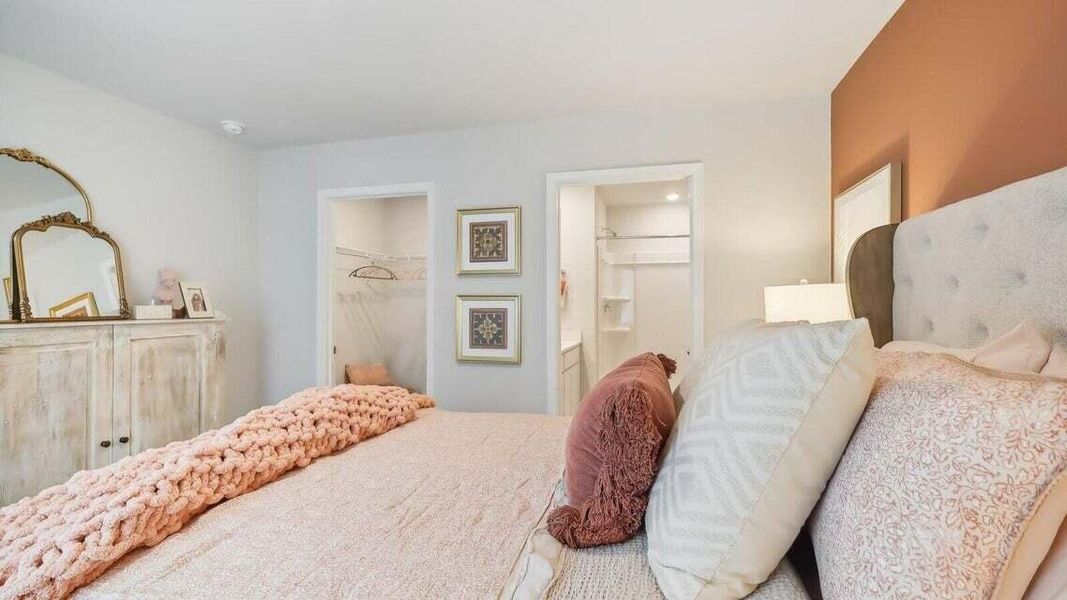 Furnished interior view inside a new home in Settlement at Salamander, North Charleston (Image 4).