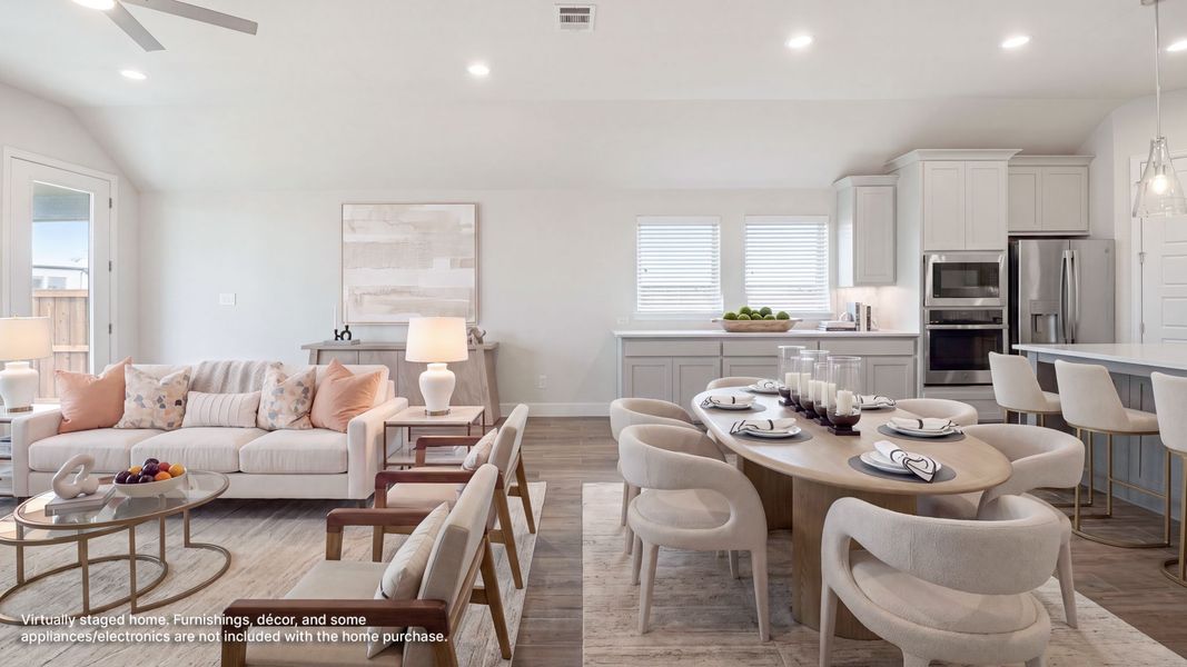 Furnished interior view inside a new home in Meraki, Forney (Image 6).