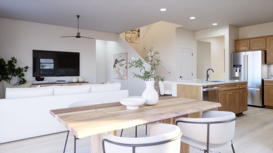 Dining Room | Leo at Rialta | New Homes in Mesa, AZ by Landsea Homes