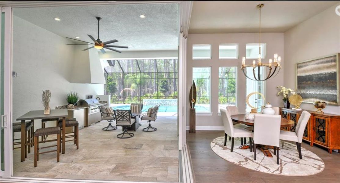 Furnished interior view inside a new home in , Ormond Beach (Image 5).