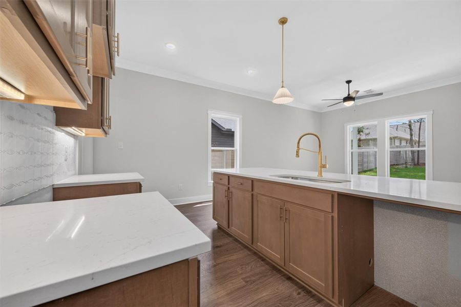 Furnished interior view inside a new home in Two Step Farm, Montgomery (Image 19).
