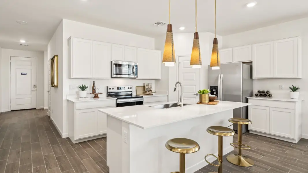 Representative furnished interior of a home built from the Laveen by D.R. Horton in The Ridge at Stone Butte, Phoenix (Image 14).