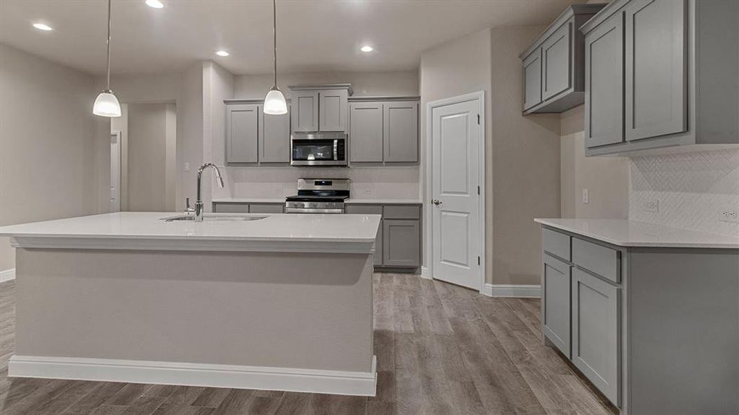 Furnished interior view inside a new home in Parkerville Meadows, DeSoto (Image 10).