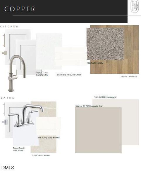 Design Board - 79 Parkland