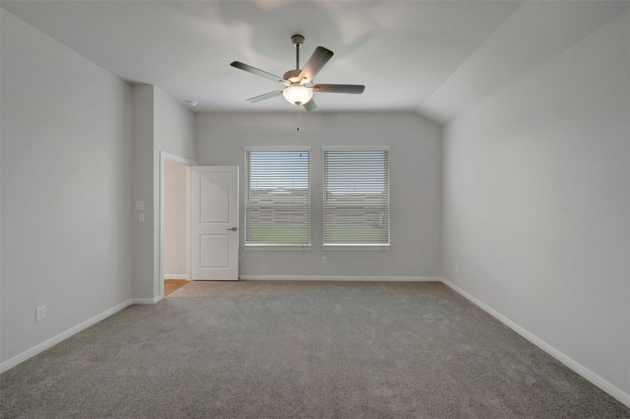 Spacious, unfurnished interior of a new home in Austin Point - Terrace Collection, Richmond (Image 32).