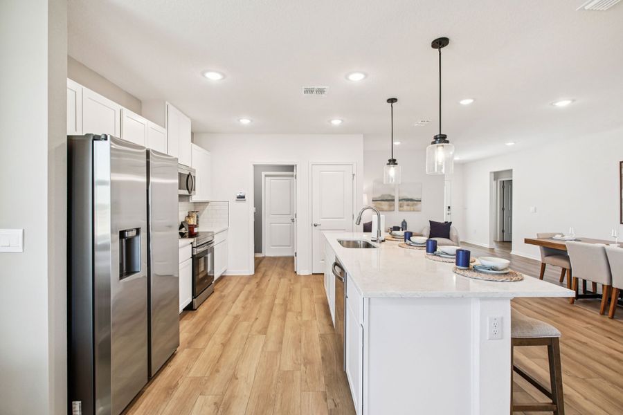 Representative furnished interior of a home built from the Maple by Maronda Homes in Malabar Springs, Palm Bay (Image 16).