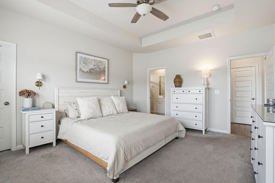 Furnished interior view inside a new home in , Myrtle Beach (Image 16). Furnished interior view inside a new home in , Myrtle Beach (Image 16).