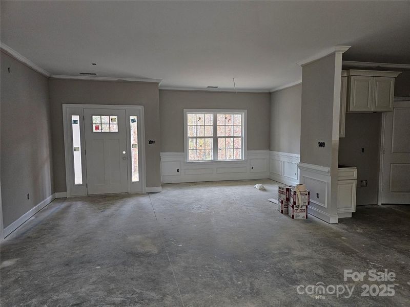 In-progress construction of a new home in , Lancaster, SC (Image 12).