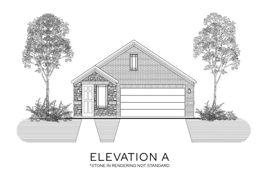 Representative rendering of the exterior for the The Hillis by Lillian Custom Homes (Image 3). Representative rendering of the exterior for the The Hillis by Lillian Custom Homes (Image 3).