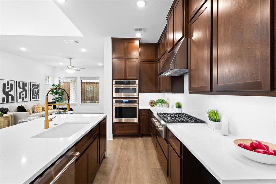 Furnished interior view inside a new home in Parker Place, Lewisville (Image 15).